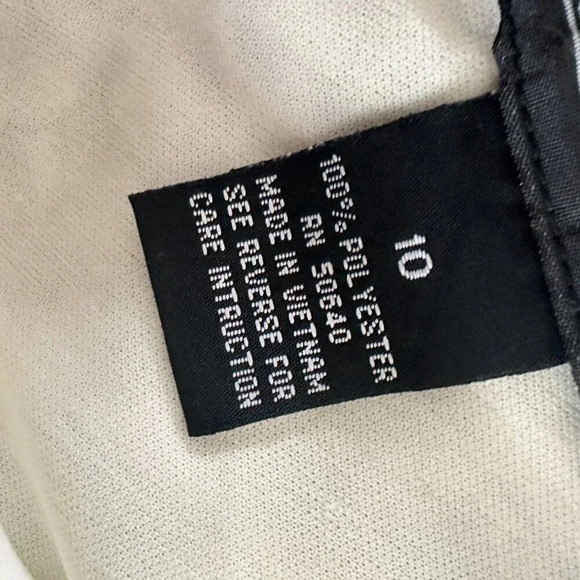 Jonathan Martin Studio Dress Womens 10 Slip MIdi Flowy Floral Watercolor Chiffon - Picture 11 of 16